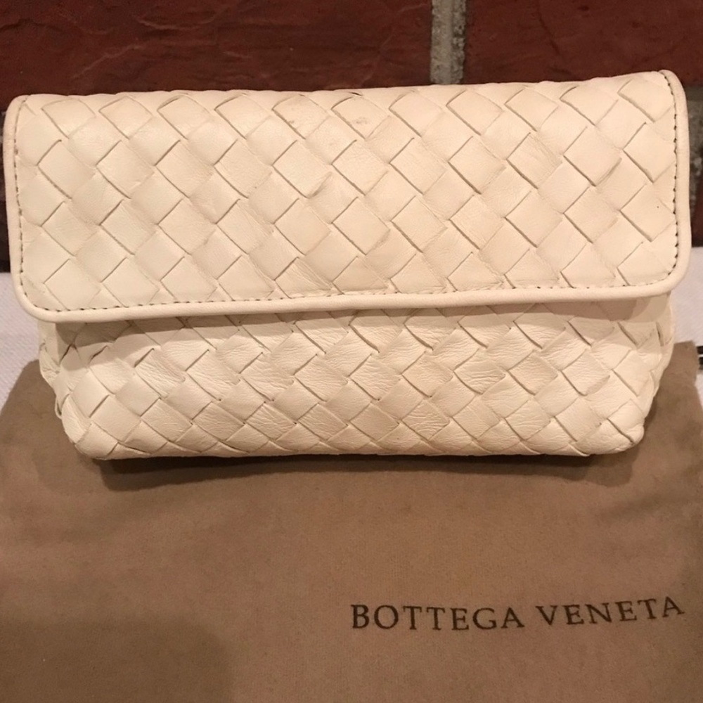 Authentic Bottega Veneta cosmetic pouch/clutch
